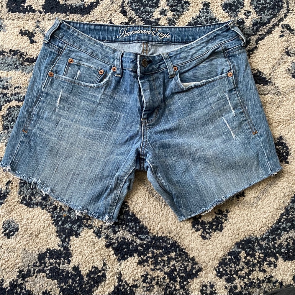 American eagle jean shorts